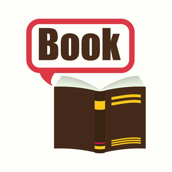 Knihy design — Stockový vektor