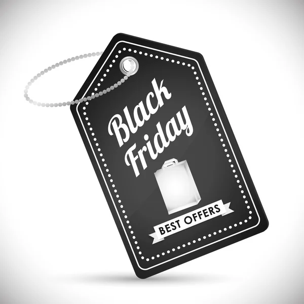 Black friday discounts,offers and promotions. — Stock Vector