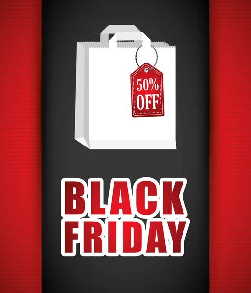 Black friday discounts,offers and promotions. — Stock Vector