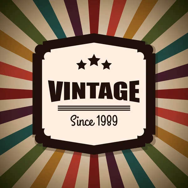 Design d'étiquettes vintage et rétro . — Image vectorielle