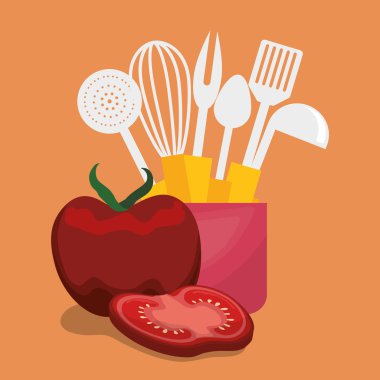 Ev mutfak simgeleri tasarım