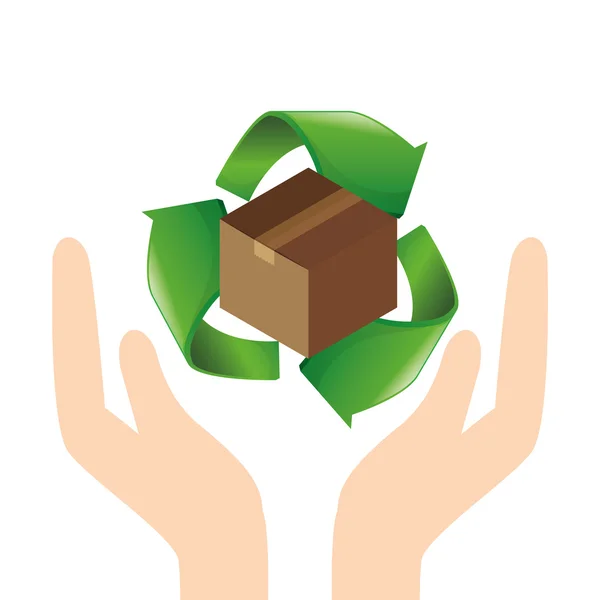 Recycle design — Stock Vector