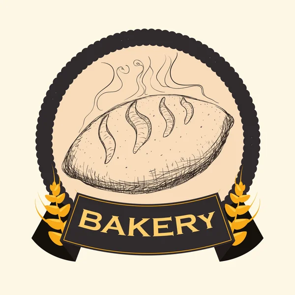 Bäckereidesign — Stockvektor