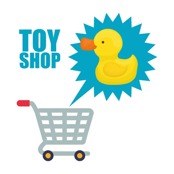 Toy shop design — Stock vektor
