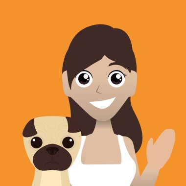 Evcil hayvan sevgi tasarım