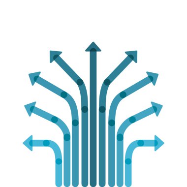 Tek yönlü yol işareti reklam tasarımı,