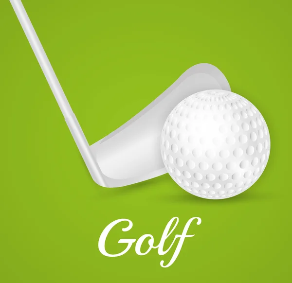 Disegno di sport di golf — Vettoriale Stock