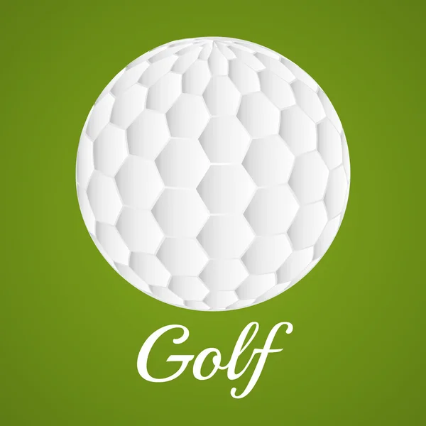 Disegno di sport di golf — Vettoriale Stock