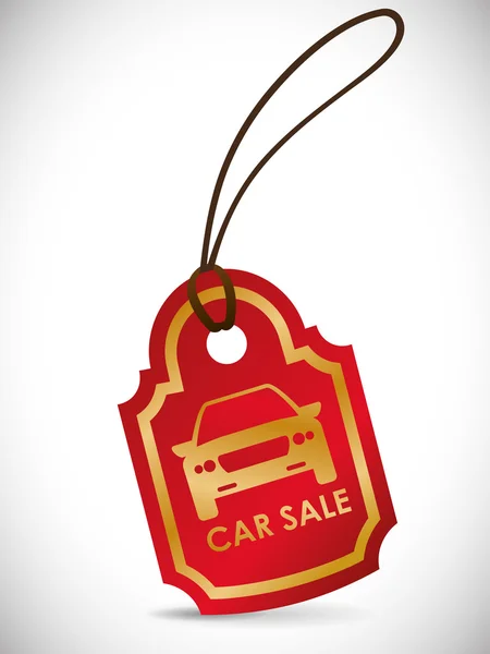 Продаж дизайн автомобіля — стоковий вектор