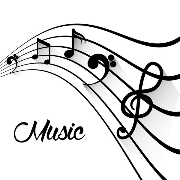 Music art  graphic design