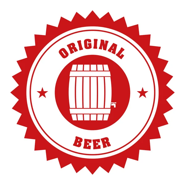Design da indústria da cerveja — Vetor de Stock