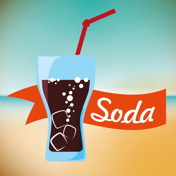 Design soda — Image vectorielle