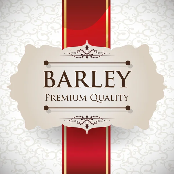 Barley design — Stock Vector