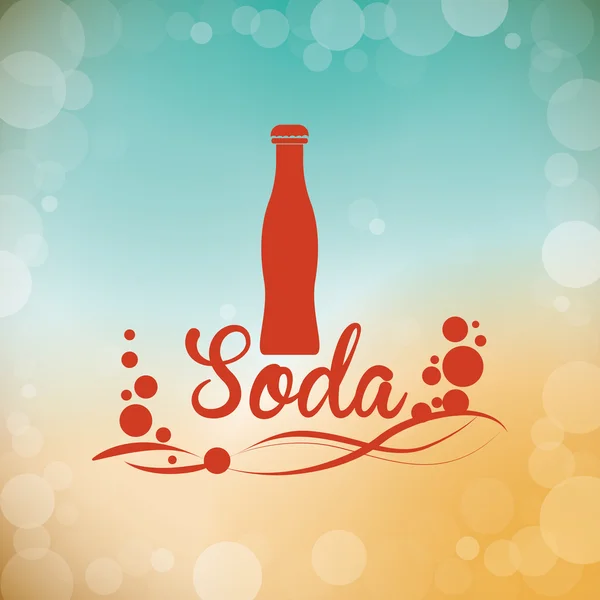 Soda-Design — Stockvektor