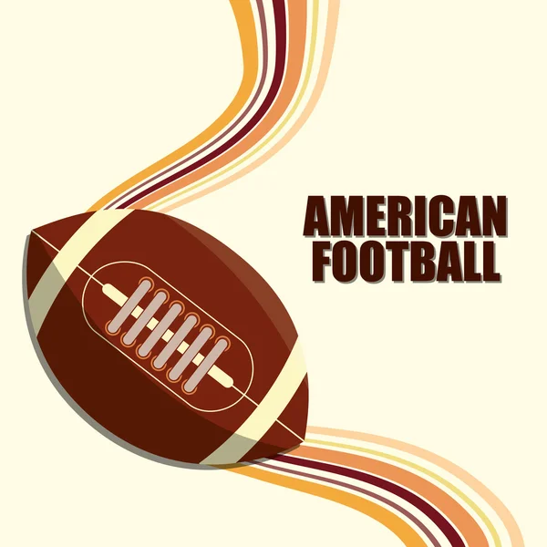 American Football sport design. — Stock Vector