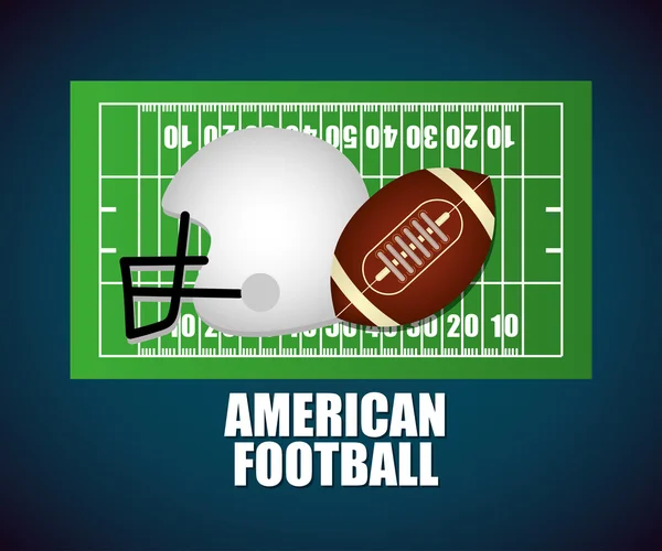 American Football sport design. — Stock Vector