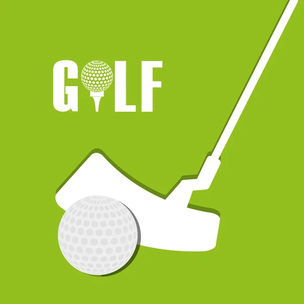 Golf sport design. — Stock Vector