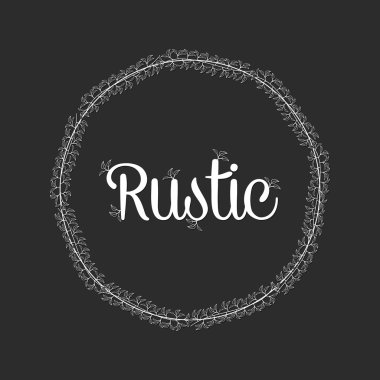 Rustik grafik tasarım