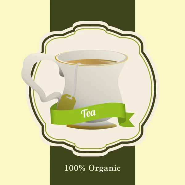 茶时间设计 — 图库矢量图片