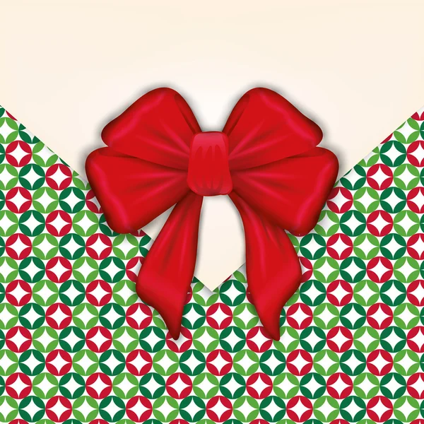 Boldog karácsonyi színes kártya — Stock Vector