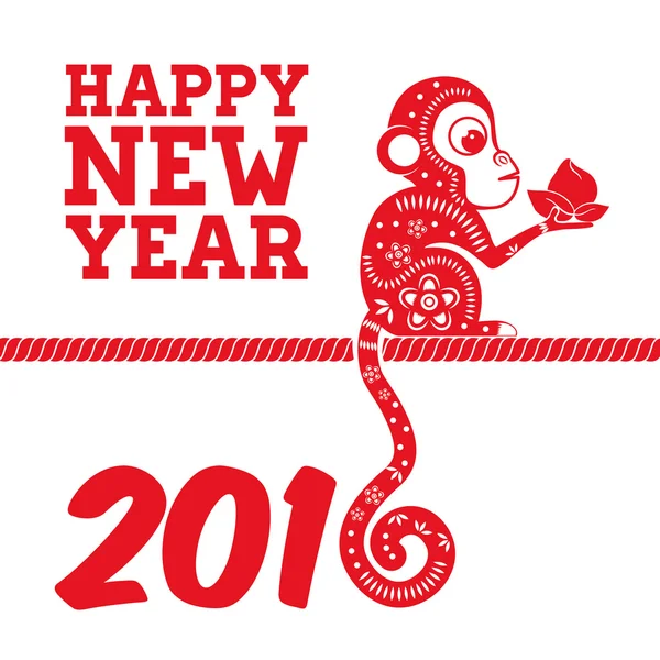 Barevné karty šťastný nový rok — Stockový vektor