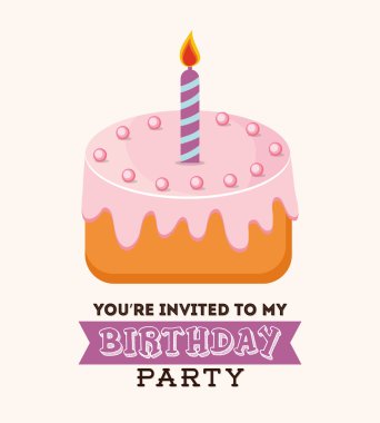 Doğum günü pastası ve tatlılar