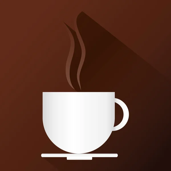 Caffè bevanda negozio di design . — Vettoriale Stock