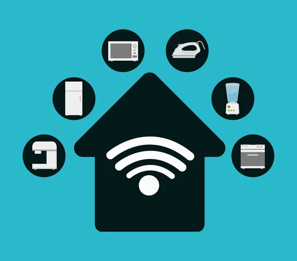 Tecnología electrodomésticos — Archivo Imágenes Vectoriales