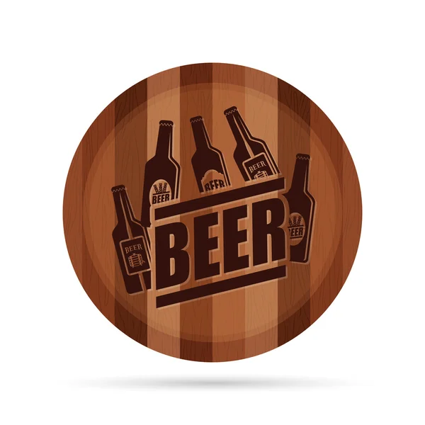 Pub bira ve alkol — Stok Vektör