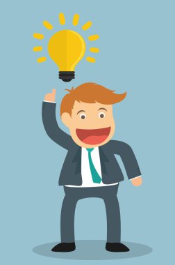 Başarılı insanlar tasarım karikatür