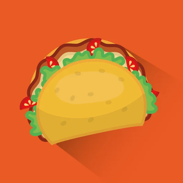 Diseño de icono de comida rápida — Vector de stock