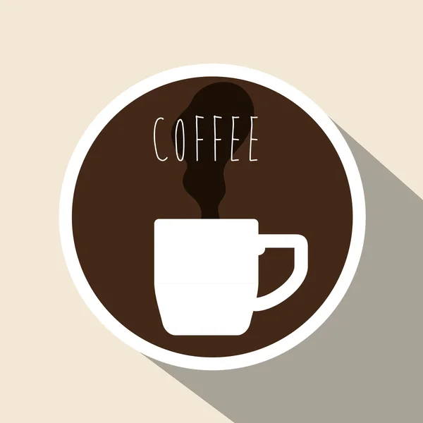 Diseño de cafetería — Vector de stock