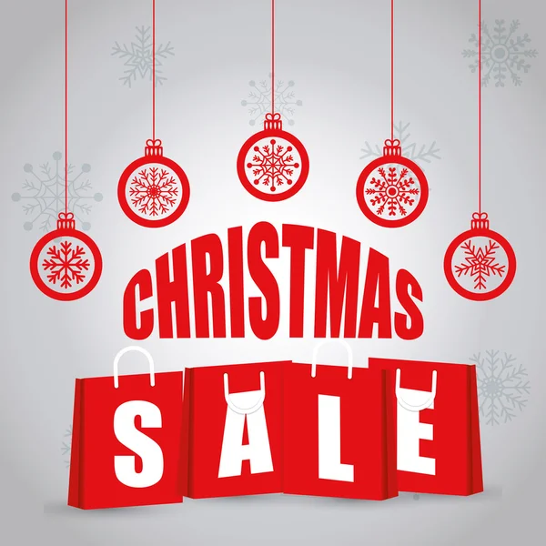 Compras ofertas de Natal e descontos temporada —  Vetores de Stock
