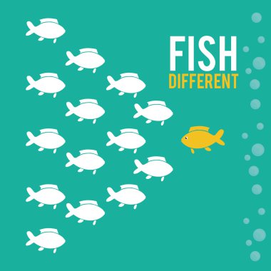 Balık tasarım rakam