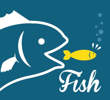 Balık tasarım rakam