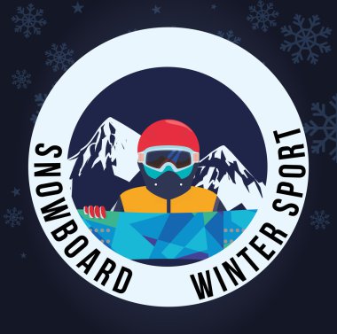 Kış spor tasarım 