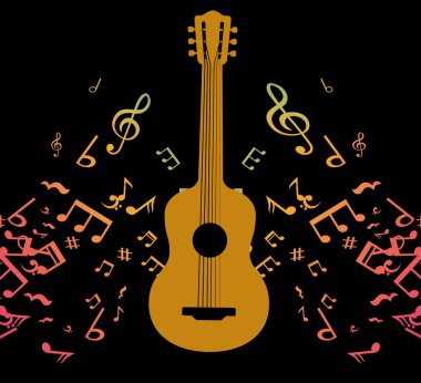 müzik simgesi tasarım 