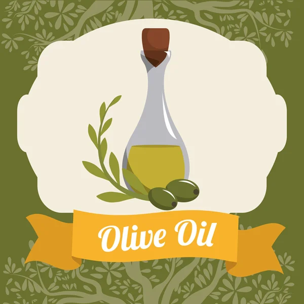 Diseño del aceite de oliva — Archivo Imágenes Vectoriales