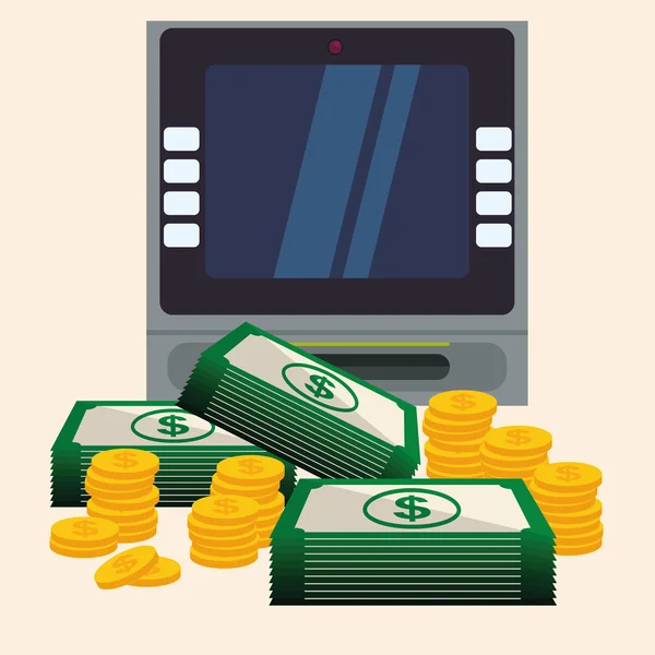 Money and Investment — Stock Vector