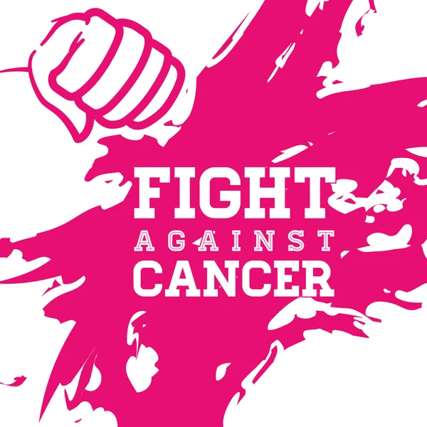 การออกแบบมะเร็งเต้านม — ภาพเวกเตอร์สต็อก