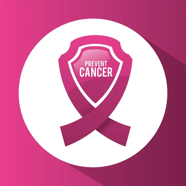 Breast cancer design — Stock vektor