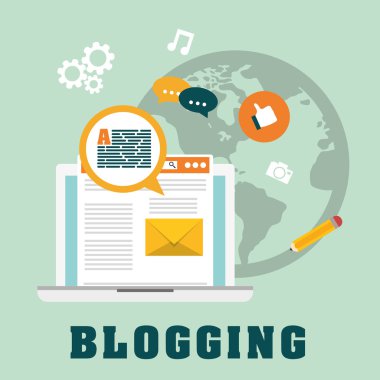 Blog, bloglama ve blogglers Tema