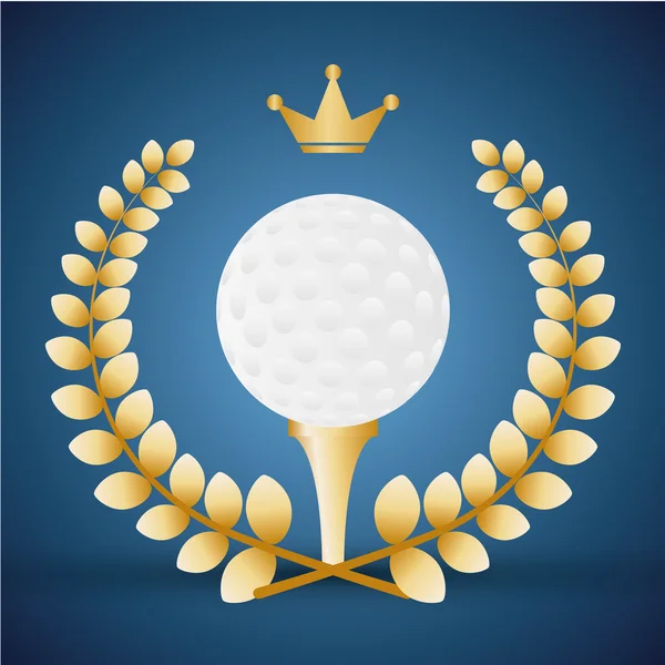 高尔夫俱乐部设计 — 图库矢量图片