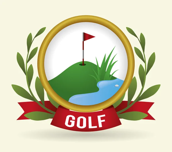 Design de clube de golfe —  Vetores de Stock