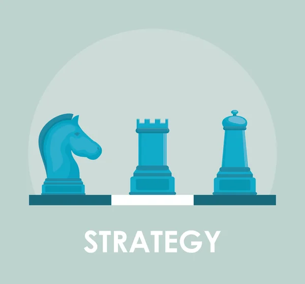 Estratégias e soluções empresariais — Vetor de Stock