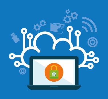 Gizlilik ve güvenlik sistem grafik simgeleri