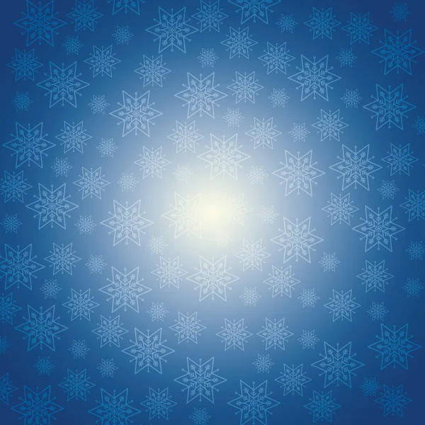 Winter snow or snowflake — Stock Vector