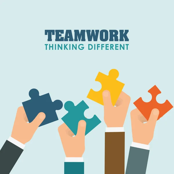 Business teamwork and leadership