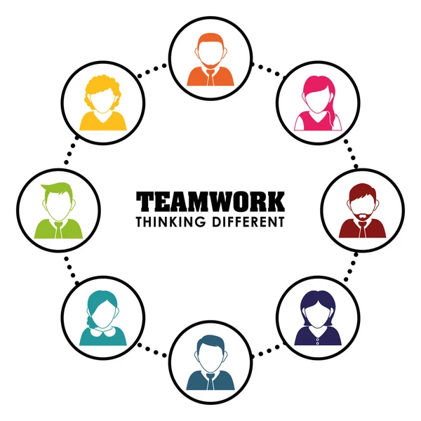 Business teamwork and leadership