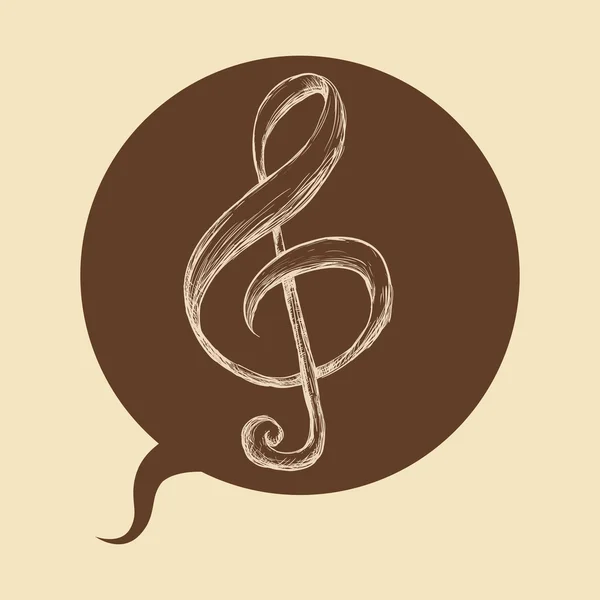 Музичні інструменти та ноти — стоковий вектор